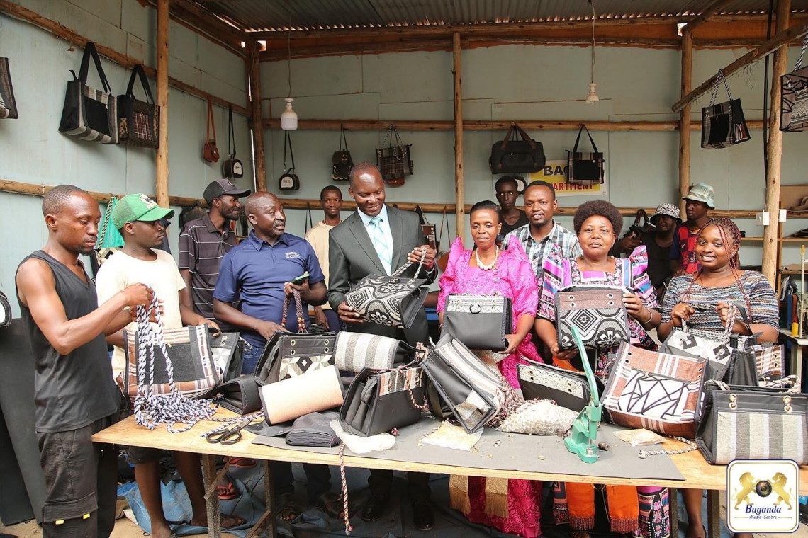 Minister Noah Kiyimba Visits Craftsmen and Farmers in Lubaga Division